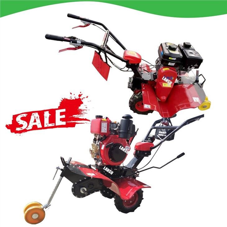 China Factory Farm And Garden Cultivator 6.5HP, 9HP, 15HP Multi-Fuction Gasoline/Diesel Power Tiller With Weeder/Trencher/Ditcher