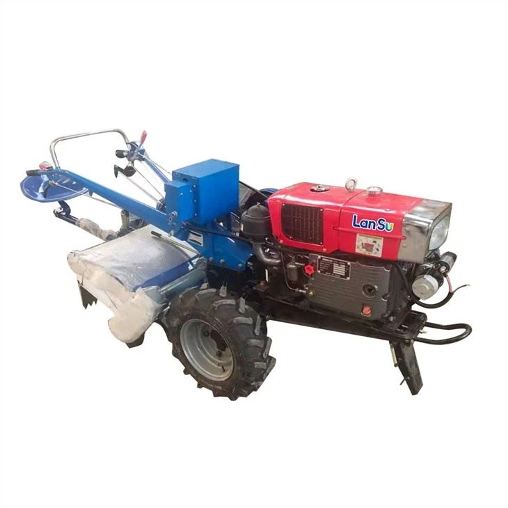China Agriculture Mini Hand Tractor 18hp Two Wheel Walking Tractor