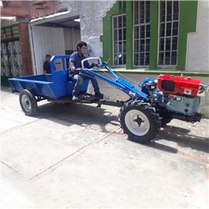 Factory Directly Sale High Quality Water Cooled Diesel Two Wheel Walking Tractor