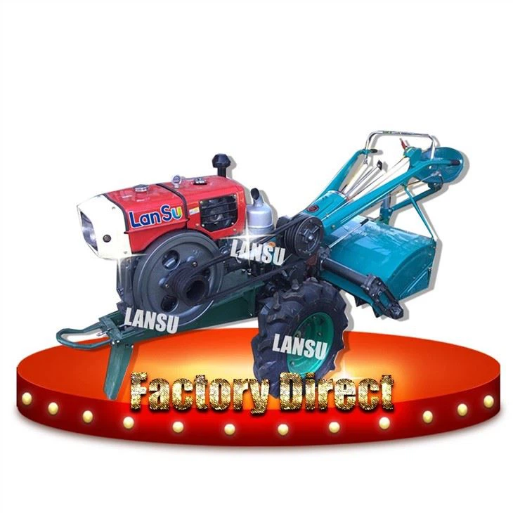Mini 2 Wheel Farm Walking Tractor With Plough/Rotary Tiller With Seat