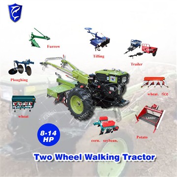 Small And Simplicity Walking Tractor