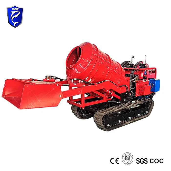 Good Quality Mini Self-loading Concrete Drum Mixer