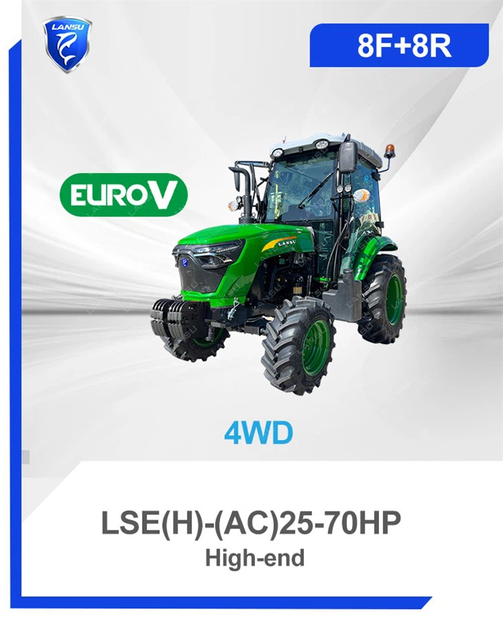 Agricultural tractor45HP/55HP/65HP/70HP LSH-(AC)25-70 Euro 5 engine Good quality