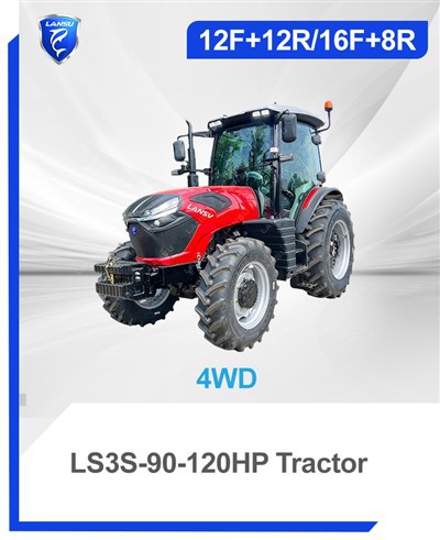 Agricultural Tractors LS3S-90-120HP Lansu Powerful For Modern Farms
