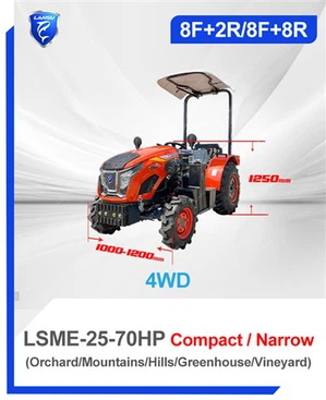 Compact Orchard Tractor Small Four Wheel Farm Garden Tractor