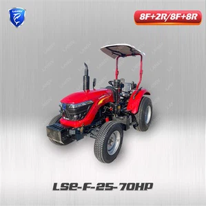 Lansu 50HP 4WD Turf Tire Tractor – Powerful All-Wheel Drive For Efficient Lawn Care in Orchards/Farms