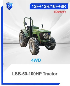 Agricultural Tractors 60HP/65HP75/HP85HP/95HP/100HP Lansu Powerful for Modern Farms