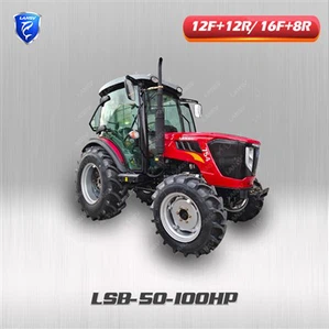 LSB-50-100HP Farm Cheap 4wd 4x4 Mini Farm Tractors Agriculture